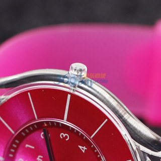 swatch 斯沃琪 超薄优雅系列 SFK362 蝉翼桃 女士石英腕表