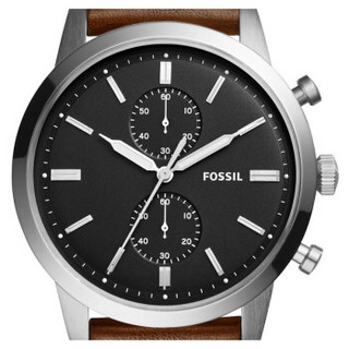 FOSSIL 化石 FS5394SET 男士复古石英腕表