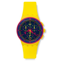 swatch 斯沃琪 果冻计时系列 SUSJ400 女士石英腕表
