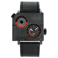 Levi's 李维斯 时尚创意系列 LTD1002 男士石英表 黑盘黑带