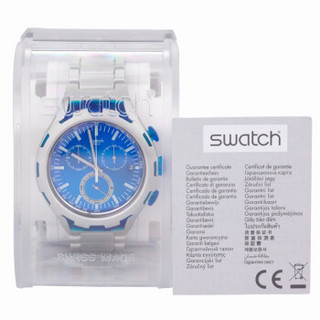 SWATCH 斯沃琪 金属X轻系列 YYS4001AG 男士石英手表 无穷能量