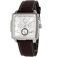 CASIO 卡西欧 Edifice系列 EF-324L-7A 男士精钢石英表 皮带白盘