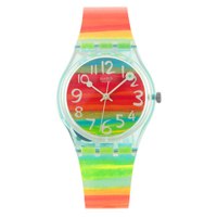 swatch 斯沃琪 原创系列 GS124 绘画天空 女士石英腕表