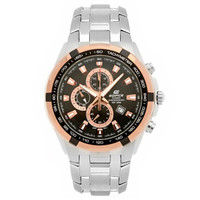 CASIO 卡西欧 EDIFICE系列 EF-539D-1A5 男士商务石英表 极速赛车钢链