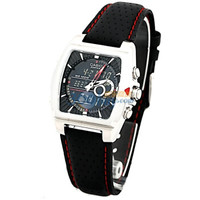CASIO 卡西欧 EDIFICE系列 EFA-120L-1A1 男士双显表 皮带 计时器功能