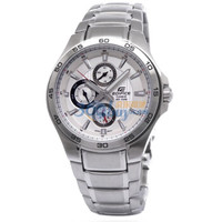 CASIO 卡西欧 EF-335D-7AVDF 男士三眼石英表