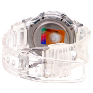 Disney 迪士尼 TLY-025 米奇LED多功能中性手表 白色塑胶带