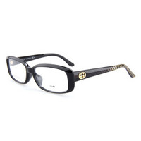GUCCI 古驰 GG 3600/F W6Z 女士格菱纹光学眼镜框架（黑色）