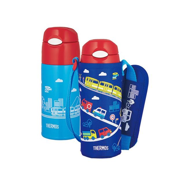 双11预售：THERMOS 膳魔师  FHL-401 儿童保温保冷吸管杯 400ml