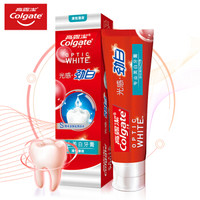 高露洁(Colgate)牙膏光感劲白清悦薄荷 120g 清新口气 (新老包装随机发)