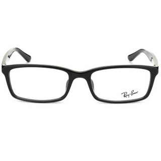 Ray·Ban 雷朋 RX5335D 5528 时尚黑色近视光学镜架+依诺德1.56非球镜片 折射率1.56