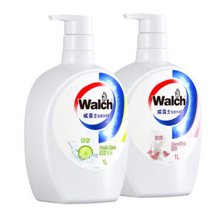 Walch 威露士 健康沐浴露 (清新青柠1000ml+滋润嫩肤1000ml+经典80ml×3+冰凉酷爽80ml×3)