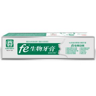 fe 金典牙医 生物酶干刷牙膏220g 酶指数9.8 劲爽茶香