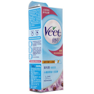 Veet 薇婷 敏感肌肤脱毛膏 60g*2