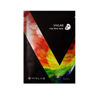 VIVLAS 亮白焕活面膜 25g*5片