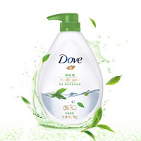 Dove 多芬 卸妆级微米净透沐浴露 1kg 绿茶香型 *2件