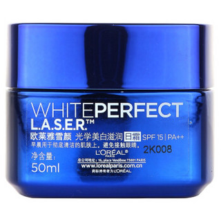 L'OREAL PARIS 巴黎欧莱雅 雪颜光学美白滋润日霜 SPF15 PA++ 50ml