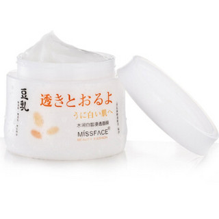 MISS FACE 蜜丝菲诗 豆乳水润白皙浸透面膜 150g