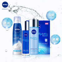 NIVEA 妮维雅 妮维雅(NIVEA)限量定制护肤套装礼盒(洁面慕斯150ml+爽肤水120ml+保湿乳75ml+面膜5片赠Fluffy house数据线) (套装、150ml+120ml+75ml+22g×5)