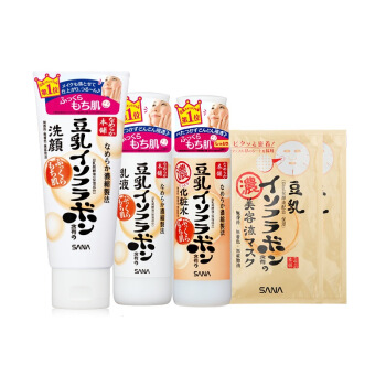 SANA 莎娜 豆乳美肤套装 三件组