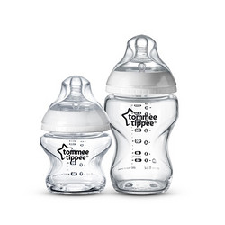 tommee tippee 汤美天地 婴儿玻璃奶瓶组合装 150ml+250ml *2件