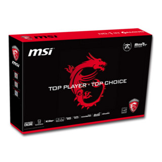 msi 微星 GV62 8RD-092CN 15.6英寸游戏本 94%色域（i7-8750H、8GB、1TB+128GB、GTX1050Ti 4GB）