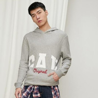 Gap 盖璞 374261 男士连帽休闲Logo印花卫衣