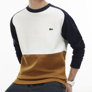 LACOSTE 拉科斯特 SH6960 男士棉质撞色拼接卫衣