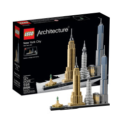 LEGO 乐高 21028 Architecture 建筑系列 New York City 纽约城 *2件