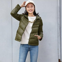 Gap 盖璞 715905-1 女士保暖连帽羽绒服