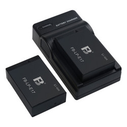 沣标 LP-E17 两电单充套装For佳能微单反相机M3 M5 M6 750D 760D 800D 77D电池USB充电器