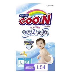 GOO.N 大王 维E系列 婴儿纸尿裤 L54片 *4件