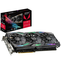 ASUS 华硕 ROG STRIX-VEGA56-O8G-GAMING 显卡（1297-1573MHz）