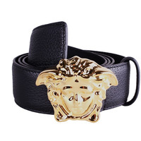 VERSACE 范思哲 DCU4140 DGOV2 D41OH 男士板扣腰带