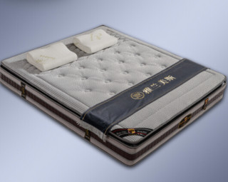 雅兰美斯 总统酒店尊享 新技术独立弹簧床垫 5cm *2件