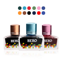 HERO 英雄 非碳素彩墨墨水 *2件