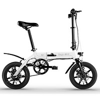 BeginONE Q1 电动自行车 TDT012Z 36V8Ah锂电池 白黑 尊享版