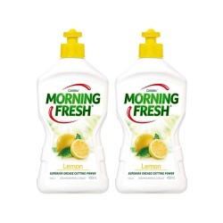 Morning Fresh 高效浓缩洗洁精 柠檬味 400ml*2支