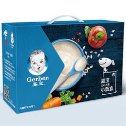 Gerber 嘉宝 婴幼儿米粉礼盒 一段（225g*3罐）送辅食勺