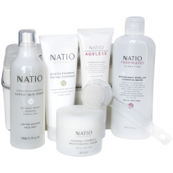  NATIO 娜缇欧 白色洁净礼盒6件套装