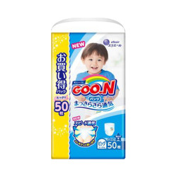 GOO.N 大王 维E系列 男婴儿拉拉裤 XL 50片 *4件