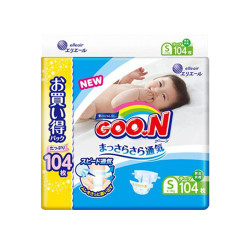 GOO.N 大王 维E系列 婴儿纸尿裤 S104 *5件