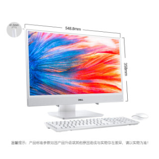 DELL 戴尔 Inspiron 24-3475 一体机电脑(AMD、4GB、1T、白色、1920 x 1080)