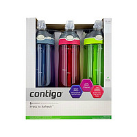 凑单品：Contigo 康迪克 成人吸管杯 709ml*3