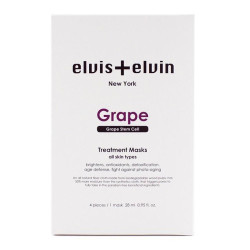 Elvis+Elvin 葡萄干细胞保湿面膜 4片