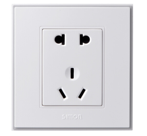 simon 西蒙 56c系列 v51084t 86型开关插座面板 十只装 珍珠白色 *3件