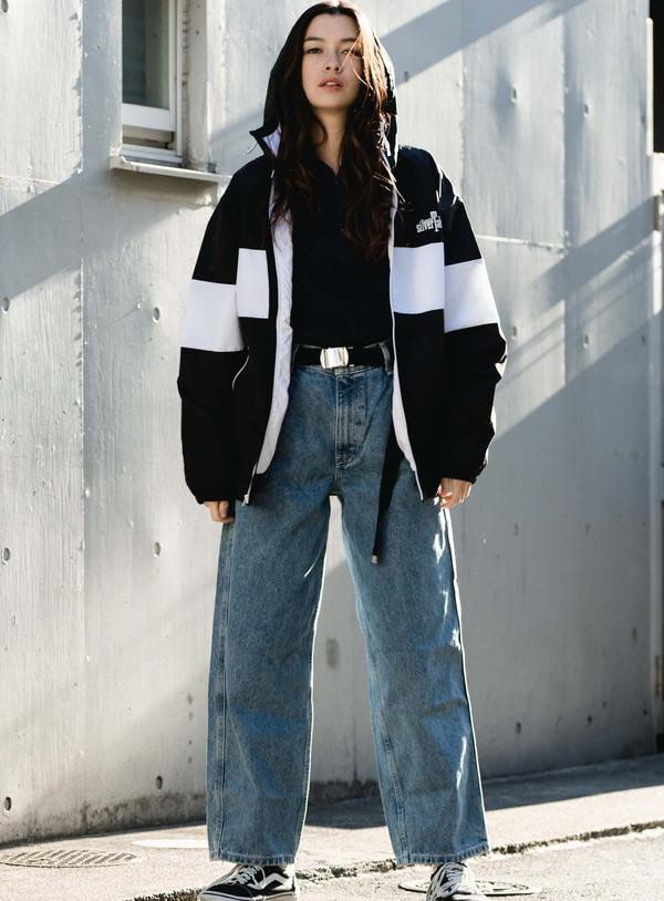 Levi's 李维斯 Silver Tab 银标 39290-0001 男士阔腿牛仔裤