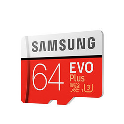 SAMSUNG 三星 MB-MC64D EVO Plus Micro SD（TF）卡 64GB+凑单品