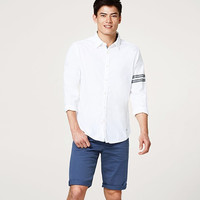 ESPRIT EDC 058CC2F013 男士条纹休闲衬衫