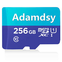 Adamdsy 256GB Micro SD Class 10 存储卡